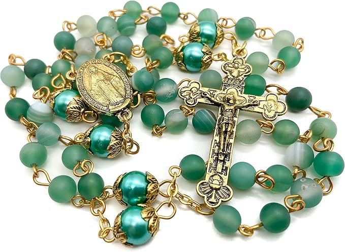 chapelet-perle-verte