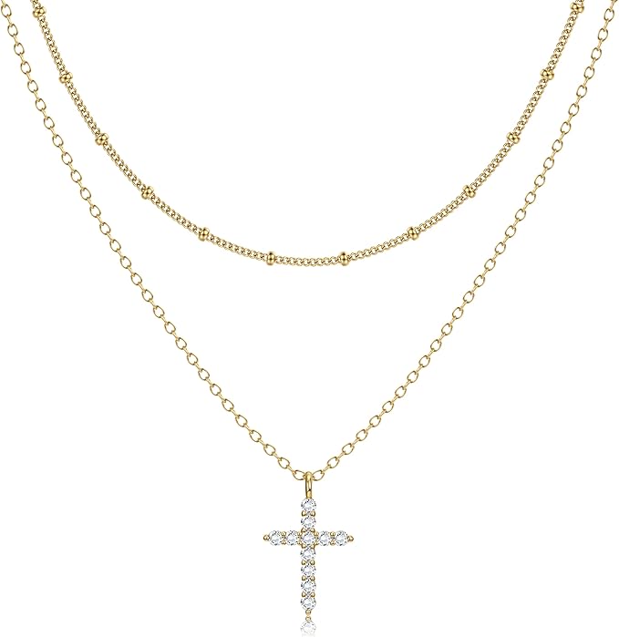 collier-croix-double-chaine