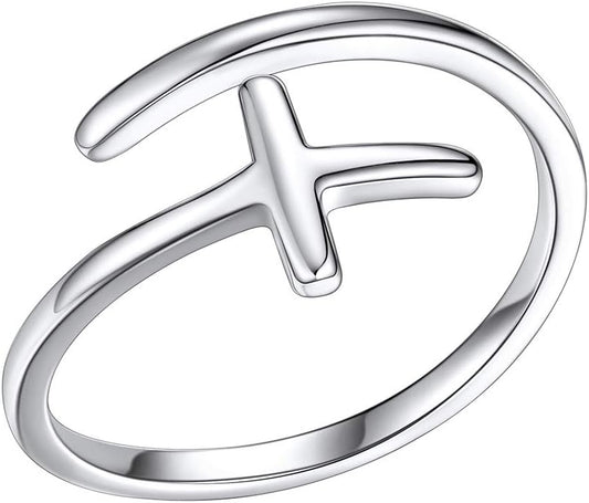 bague-argent-croix-catholique