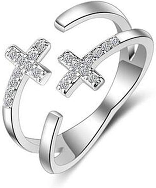 bague-double-croix