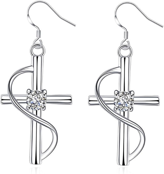 boucle-oreille-croix-chretienne