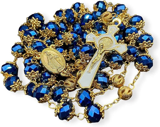 chapelet-bleu-et-or