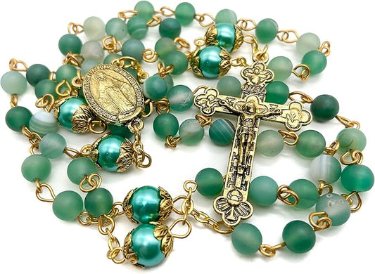 chapelet-perle-verte